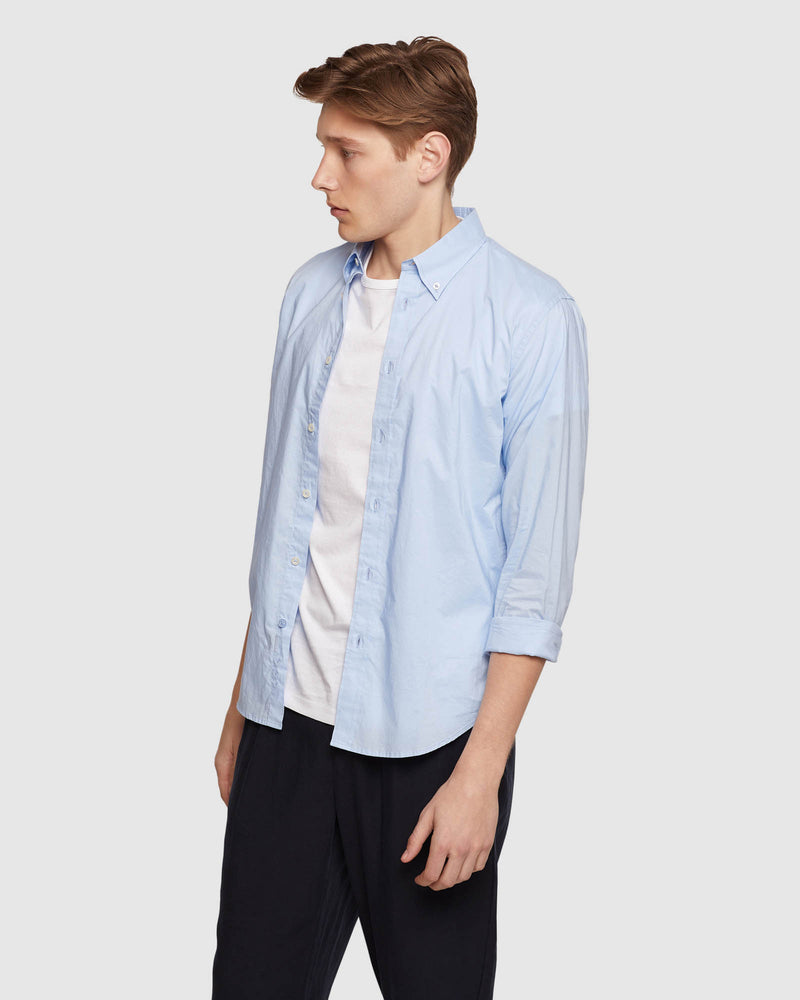UXBRIDGE BUTTON DOWN POPLIN SHIRT MENS SHIRTS