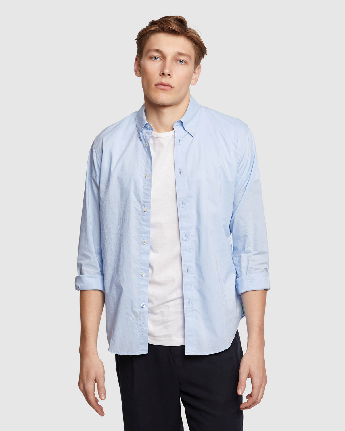UXBRIDGE BUTTON DOWN POPLIN SHIRT MENS SHIRTS
