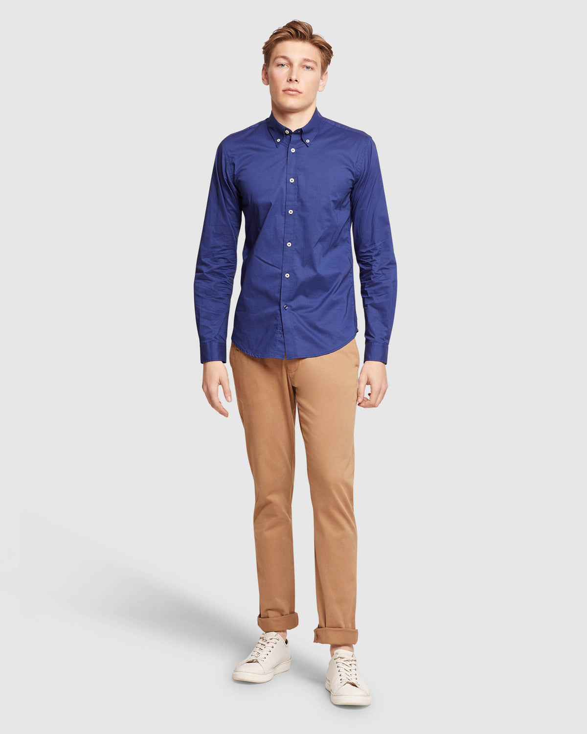 UXBRIDGE BUTTON DOWN POPLIN SHIRT MENS SHIRTS