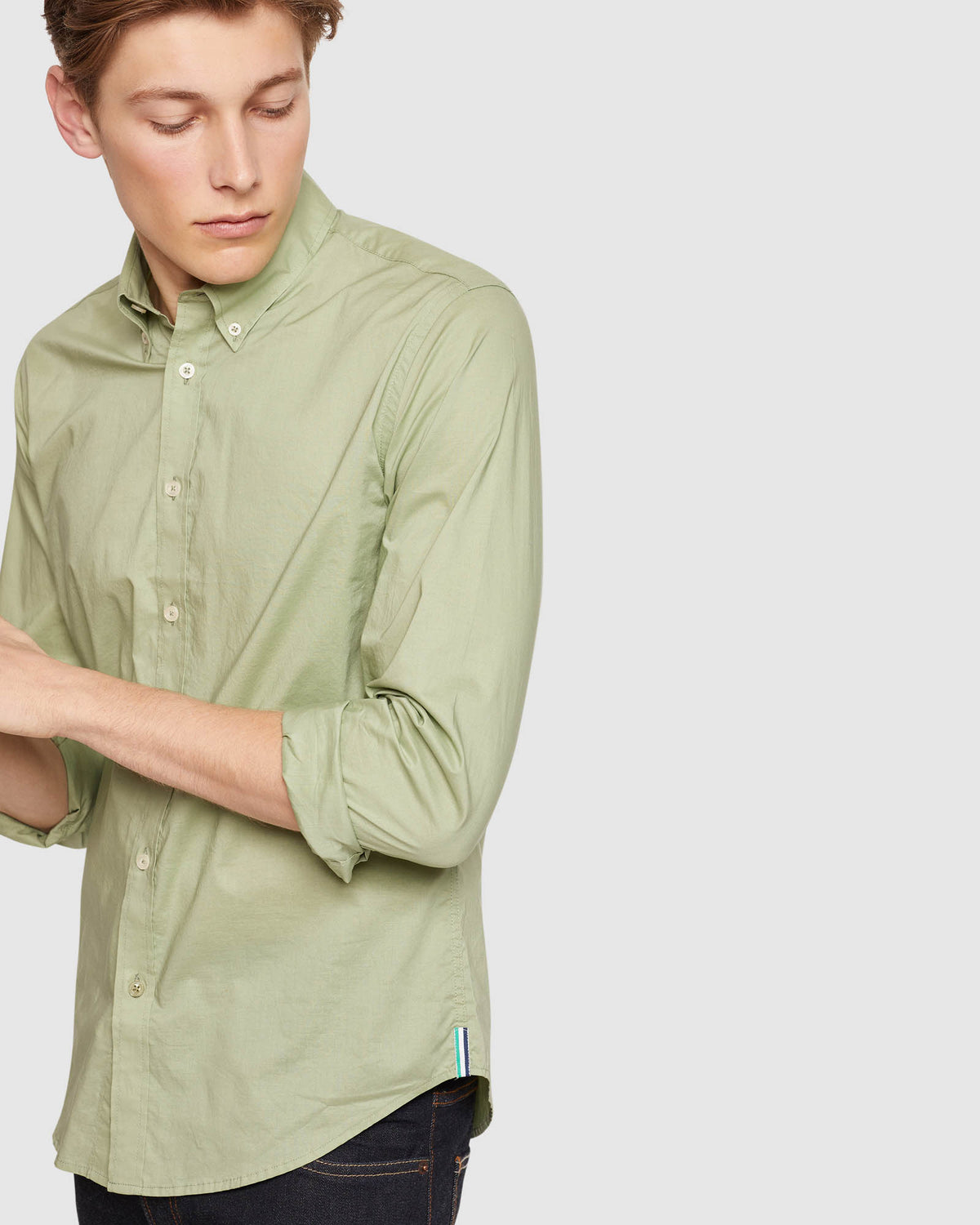 UXBRIDGE BUTTON DOWN POPLIN SHIRT MENS SHIRTS