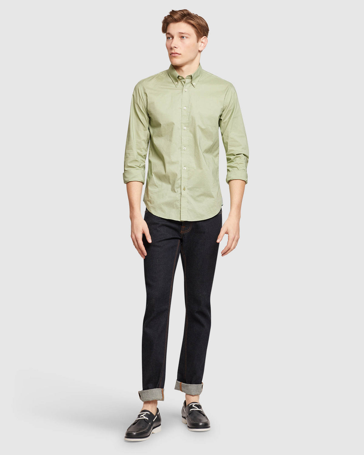 UXBRIDGE BUTTON DOWN POPLIN SHIRT MENS SHIRTS