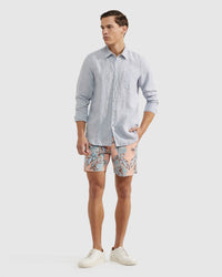 HOLLOWAY PURE LINEN SHIRT MENS SHIRTS