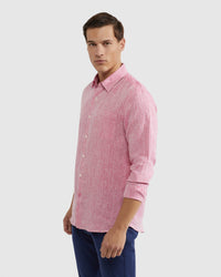 HOLLOWAY PURE LINEN SHIRT MENS SHIRTS