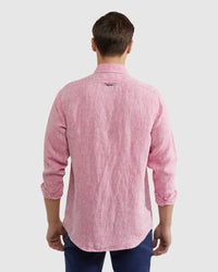 HOLLOWAY PURE LINEN SHIRT MENS SHIRTS