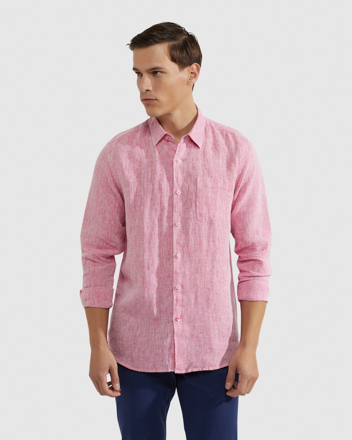 HOLLOWAY PURE LINEN SHIRT MENS SHIRTS