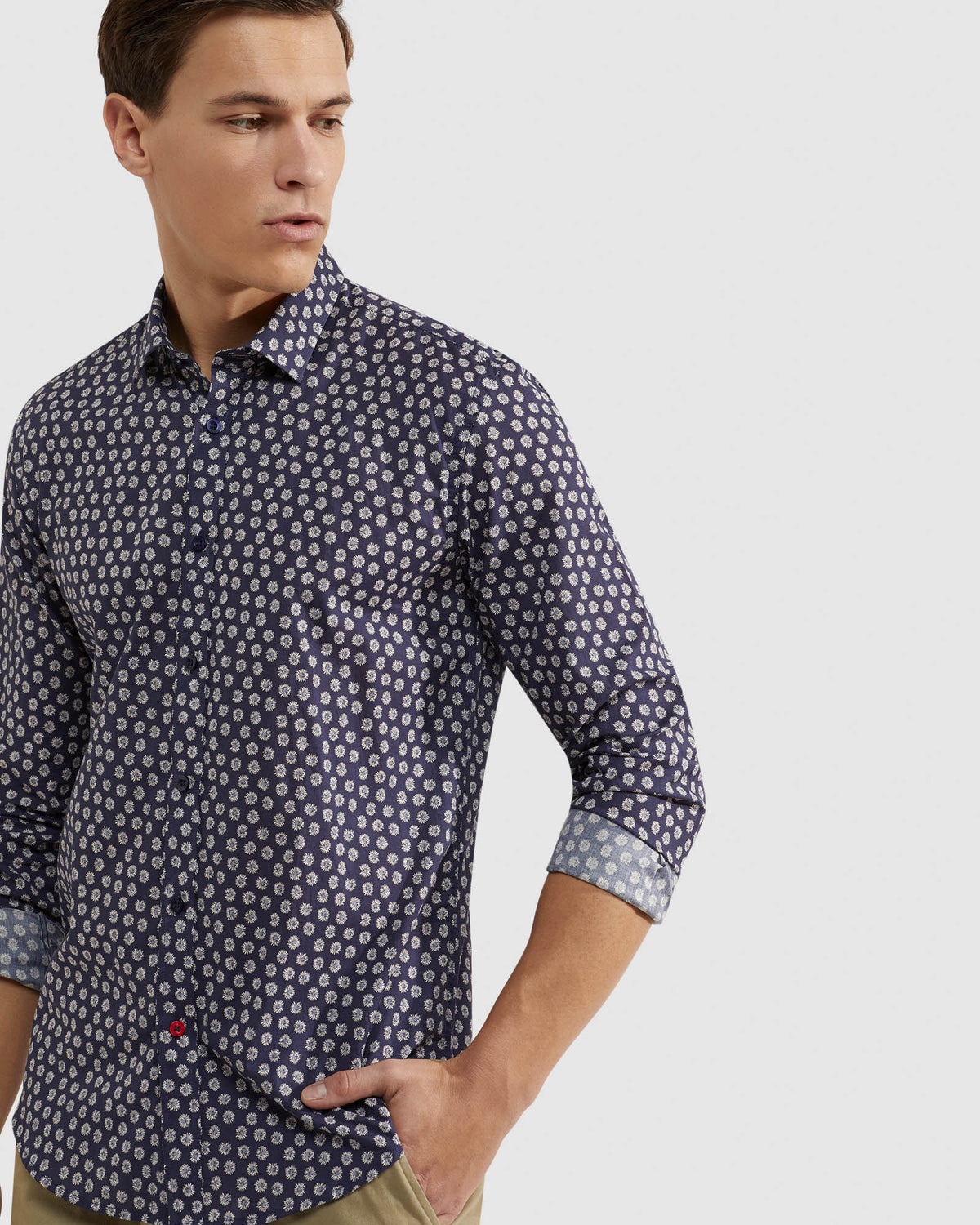 KENTON FLORAL PRINT SHIRT MENS SHIRTS