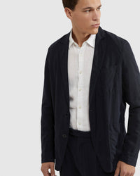 DANIEL TENCEL LINEN CASUAL JACKET MENS JACKETS AND COATS
