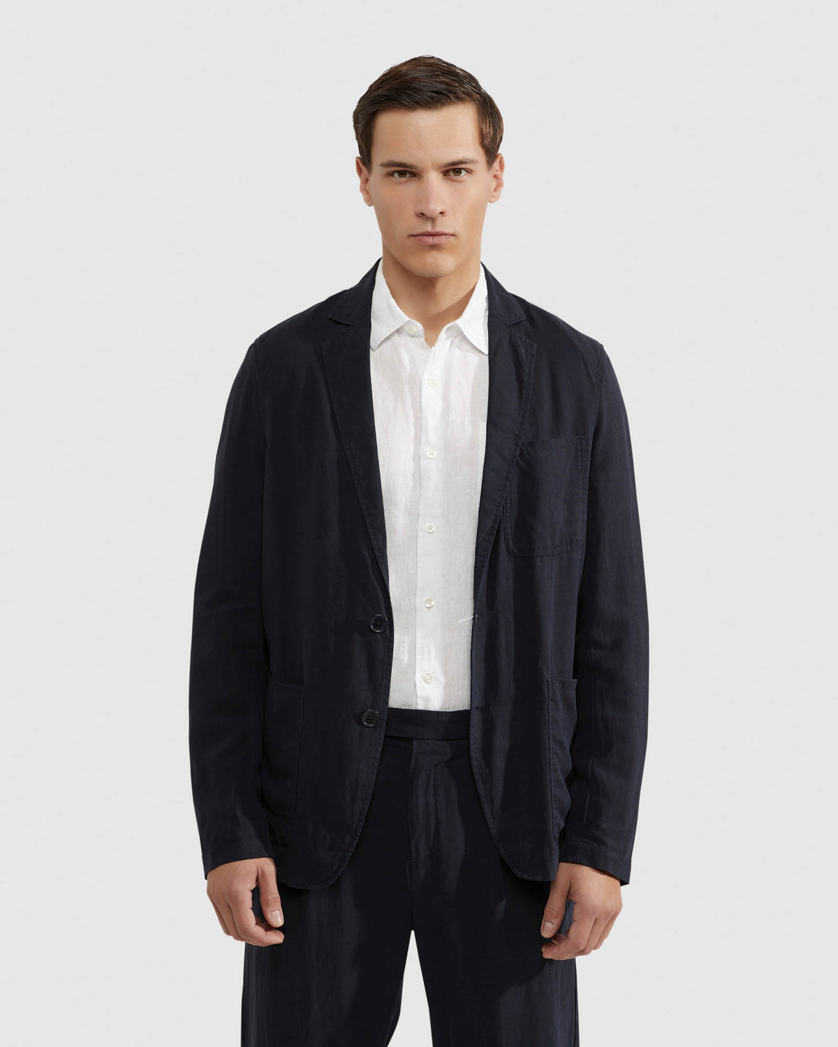 DANIEL TENCEL LINEN CASUAL JACKET MENS JACKETS AND COATS