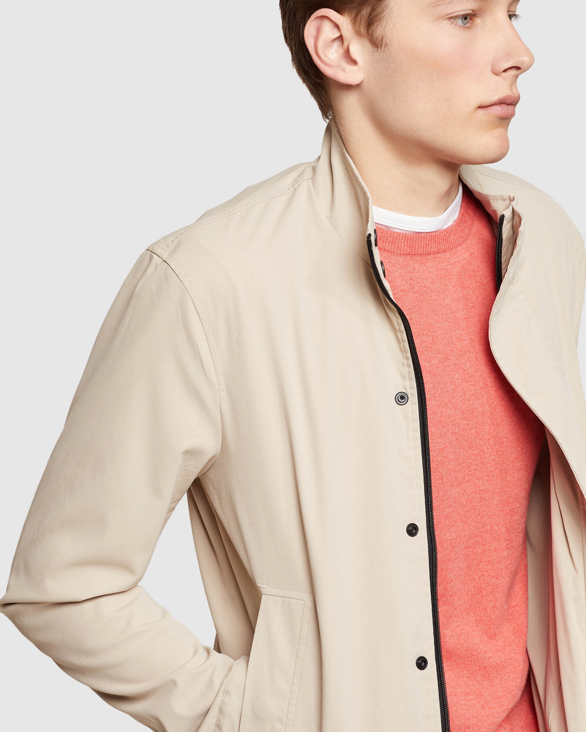 BARKLEY BOMBER JACKET MENS JACKETS AND COATS