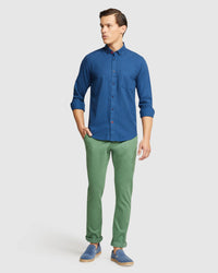 STRATTON SPOT PRINTED SHIRT MENS SHIRTS