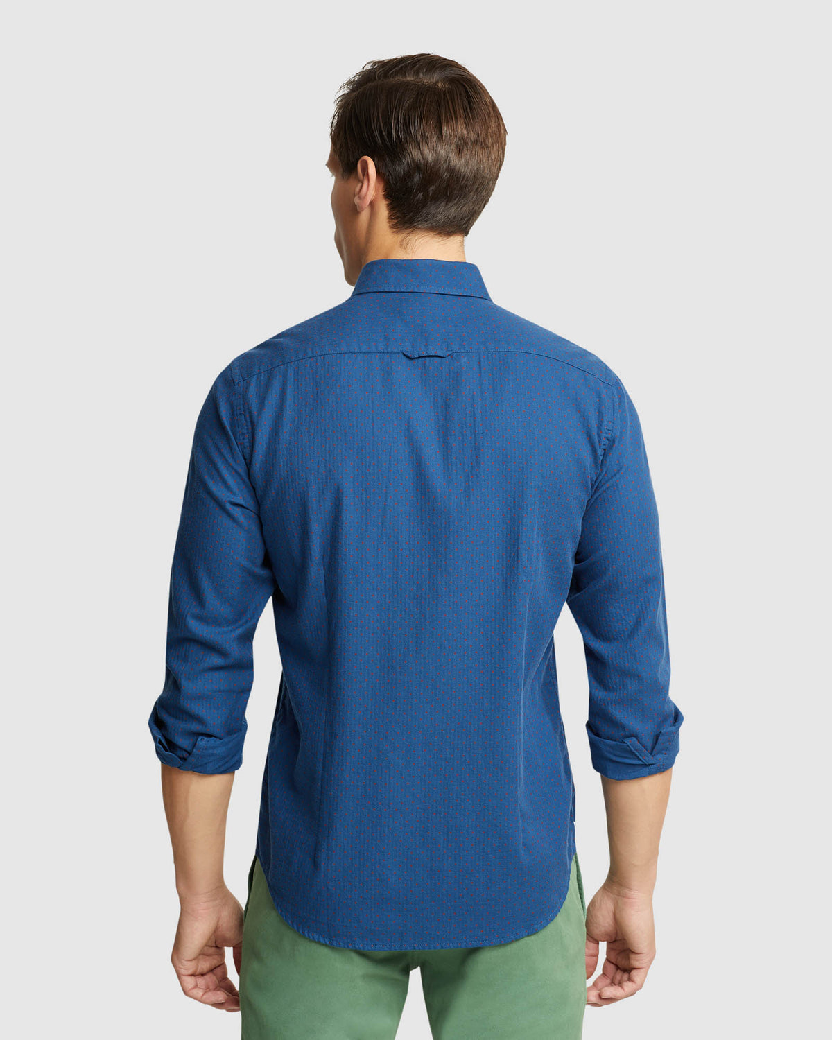 STRATTON SPOT PRINTED SHIRT MENS SHIRTS