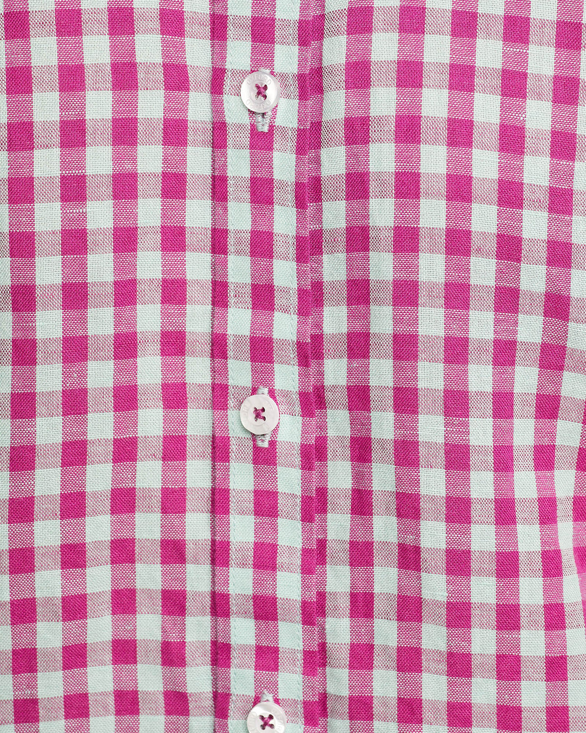 KENTON LINEN BLEND CHECKED SHIRT MENS SHIRTS