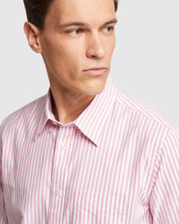 PORTLAND REGULAR FIT STRIPED SHIRT MENS SHIRTS
