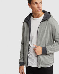 REVERSIBLE BOMBER JACKET MENS JACKETS AND COATS