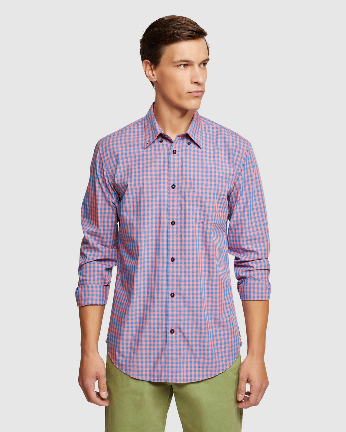 UXBRIDGE GINGHAM SHIRT MENS SHIRTS
