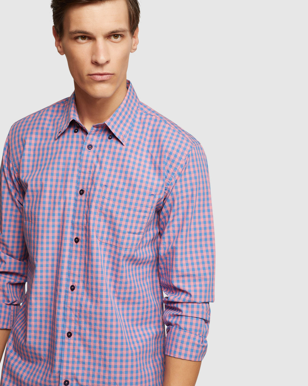 UXBRIDGE GINGHAM SHIRT MENS SHIRTS