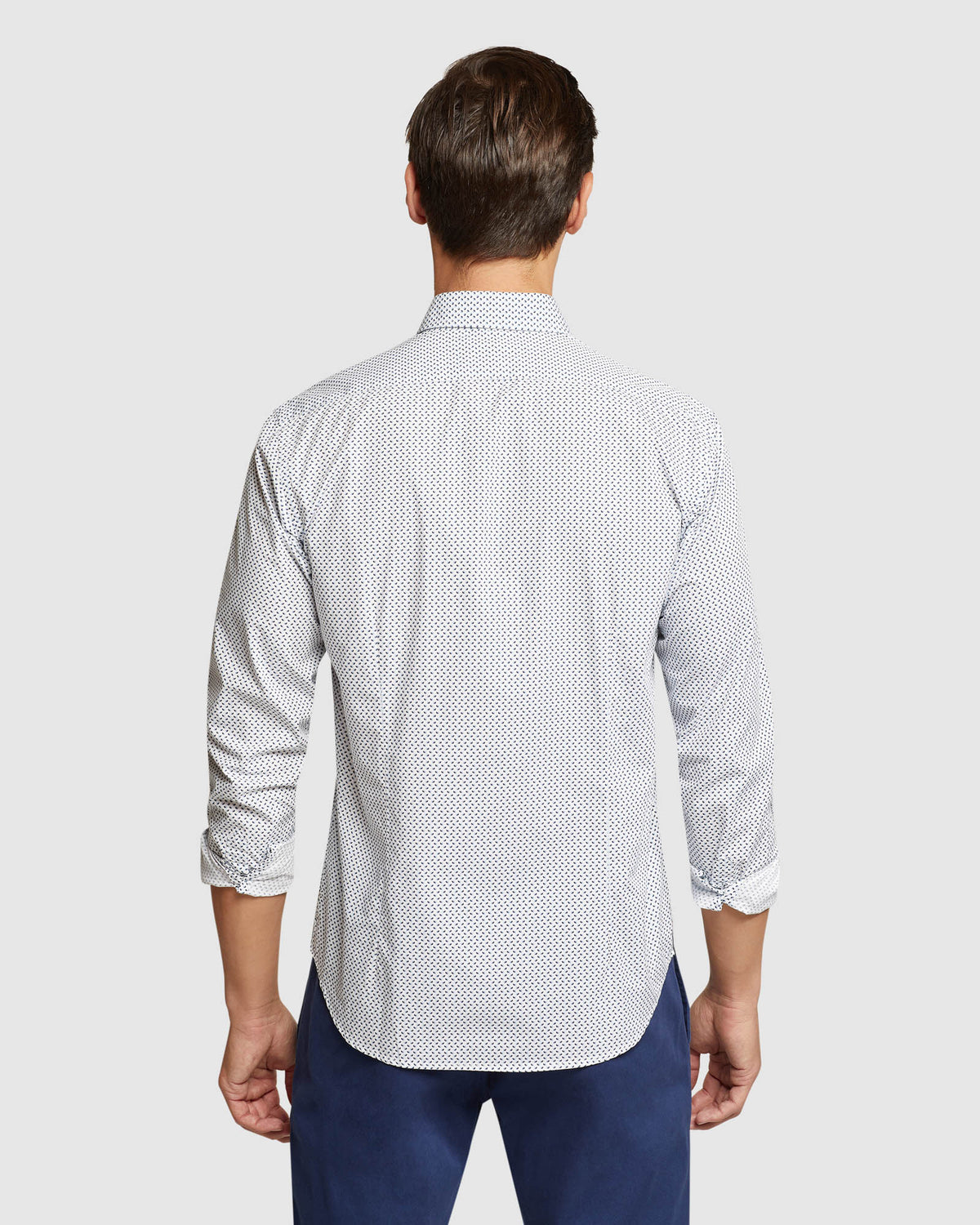 KENTON PRINTED COTTON SHIRT MENS SHIRTS