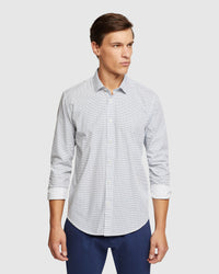 KENTON PRINTED COTTON SHIRT MENS SHIRTS