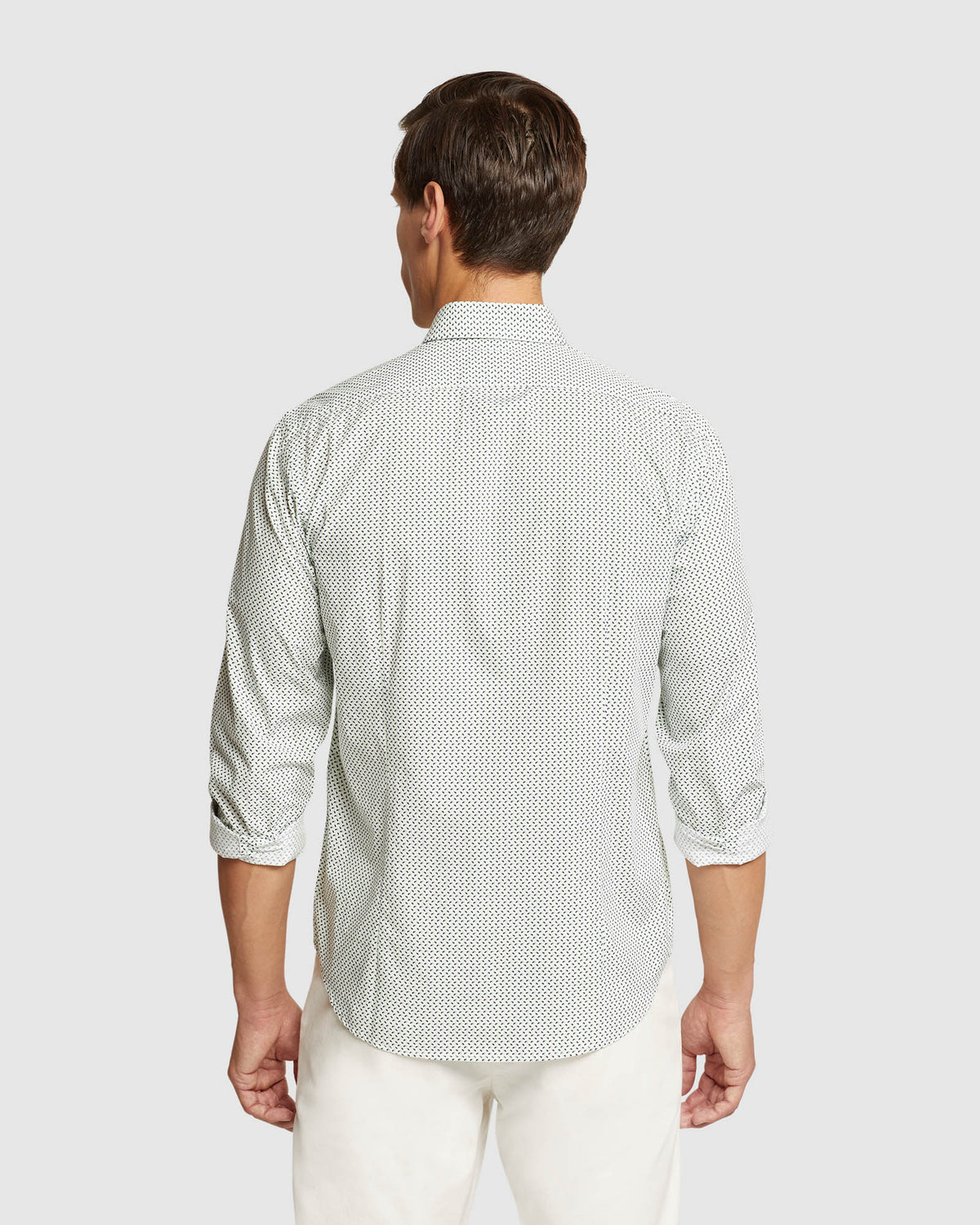 KENTON PRINTED COTTON SHIRT MENS SHIRTS