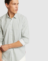 KENTON PRINTED COTTON SHIRT MENS SHIRTS