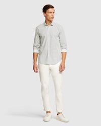 KENTON PRINTED COTTON SHIRT MENS SHIRTS