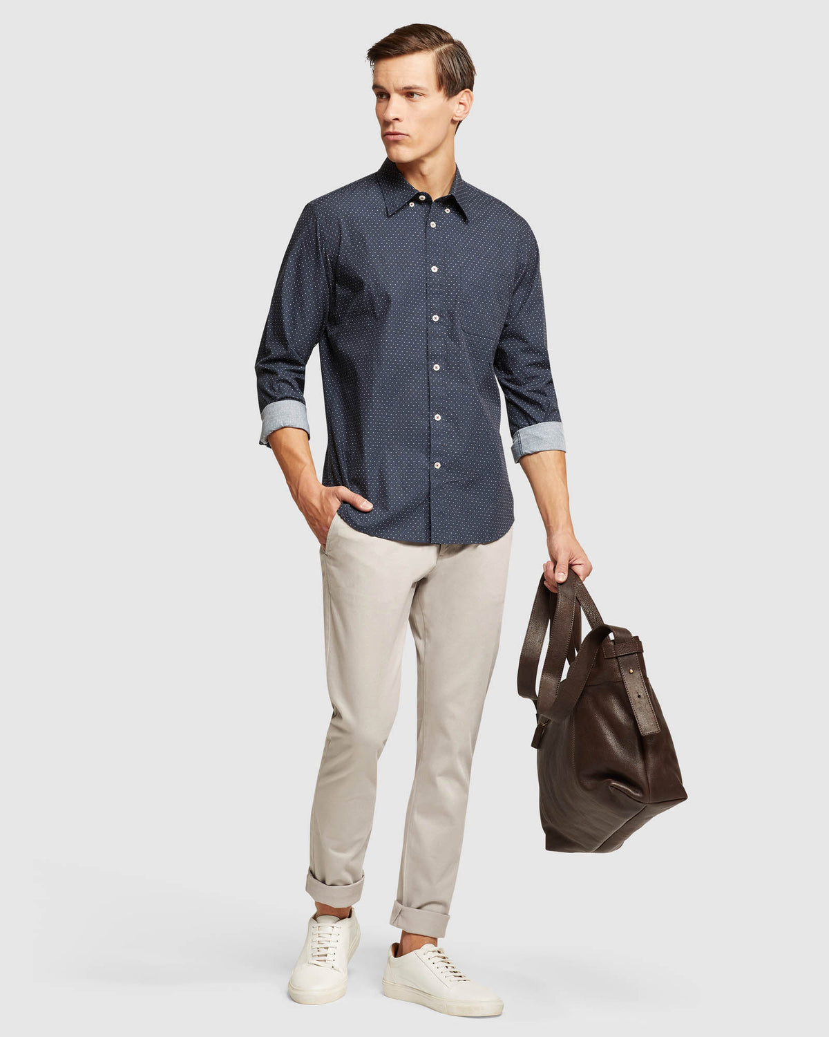 PORTLAND PRINT SHIRT MENS SHIRTS