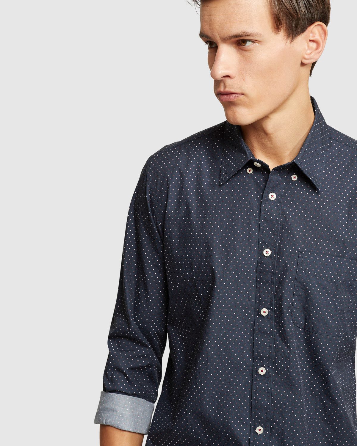 PORTLAND PRINT SHIRT MENS SHIRTS