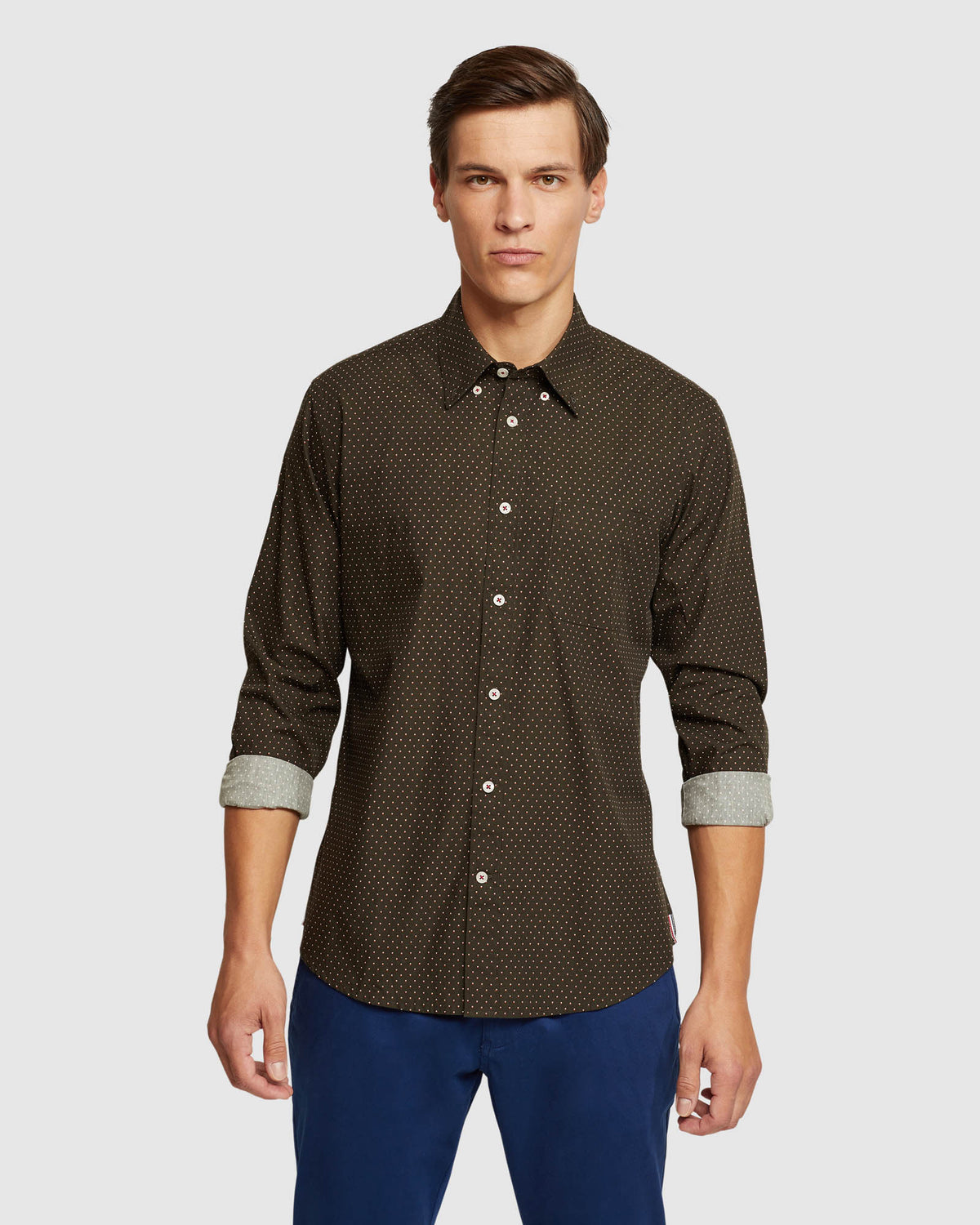 PORTLAND PRINT SHIRT MENS SHIRTS