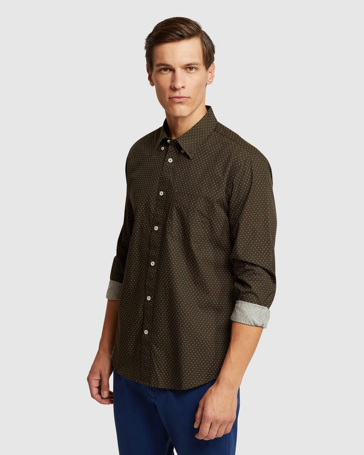 PORTLAND PRINT SHIRT MENS SHIRTS