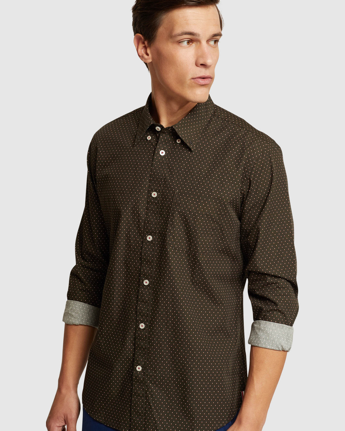 PORTLAND PRINT SHIRT MENS SHIRTS