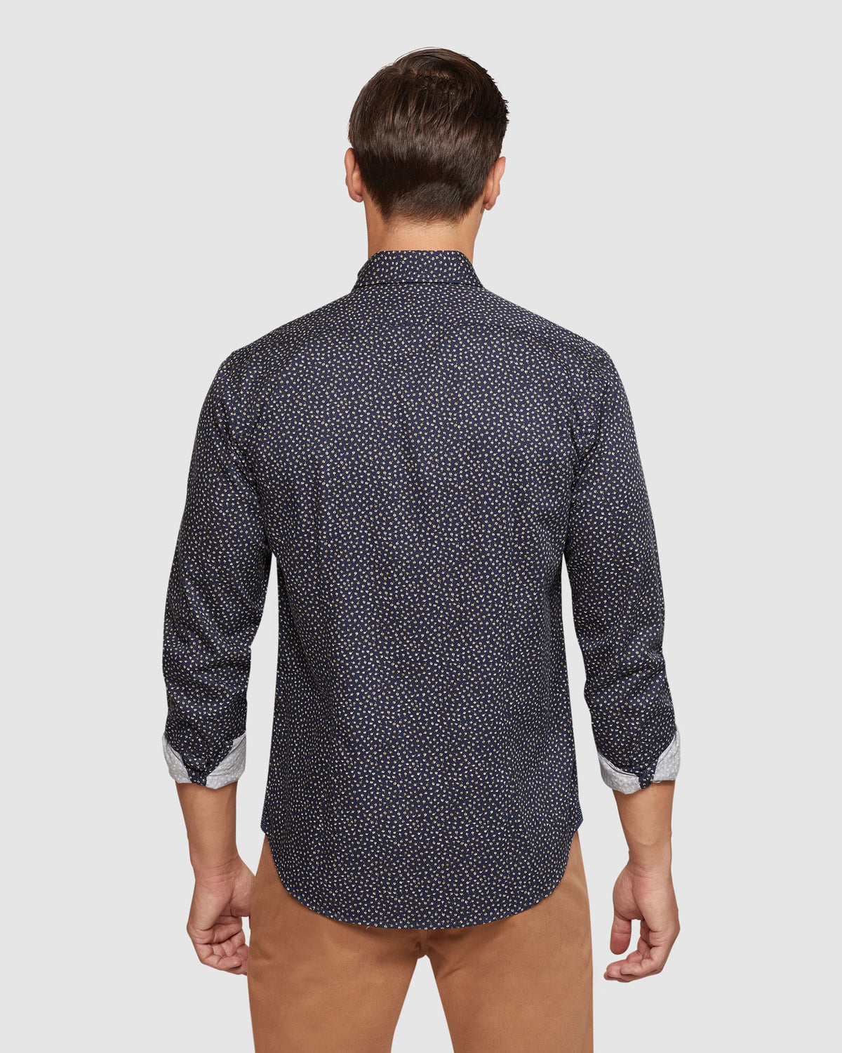 KENTON PRINTED COTTON SHIRT MENS SHIRTS