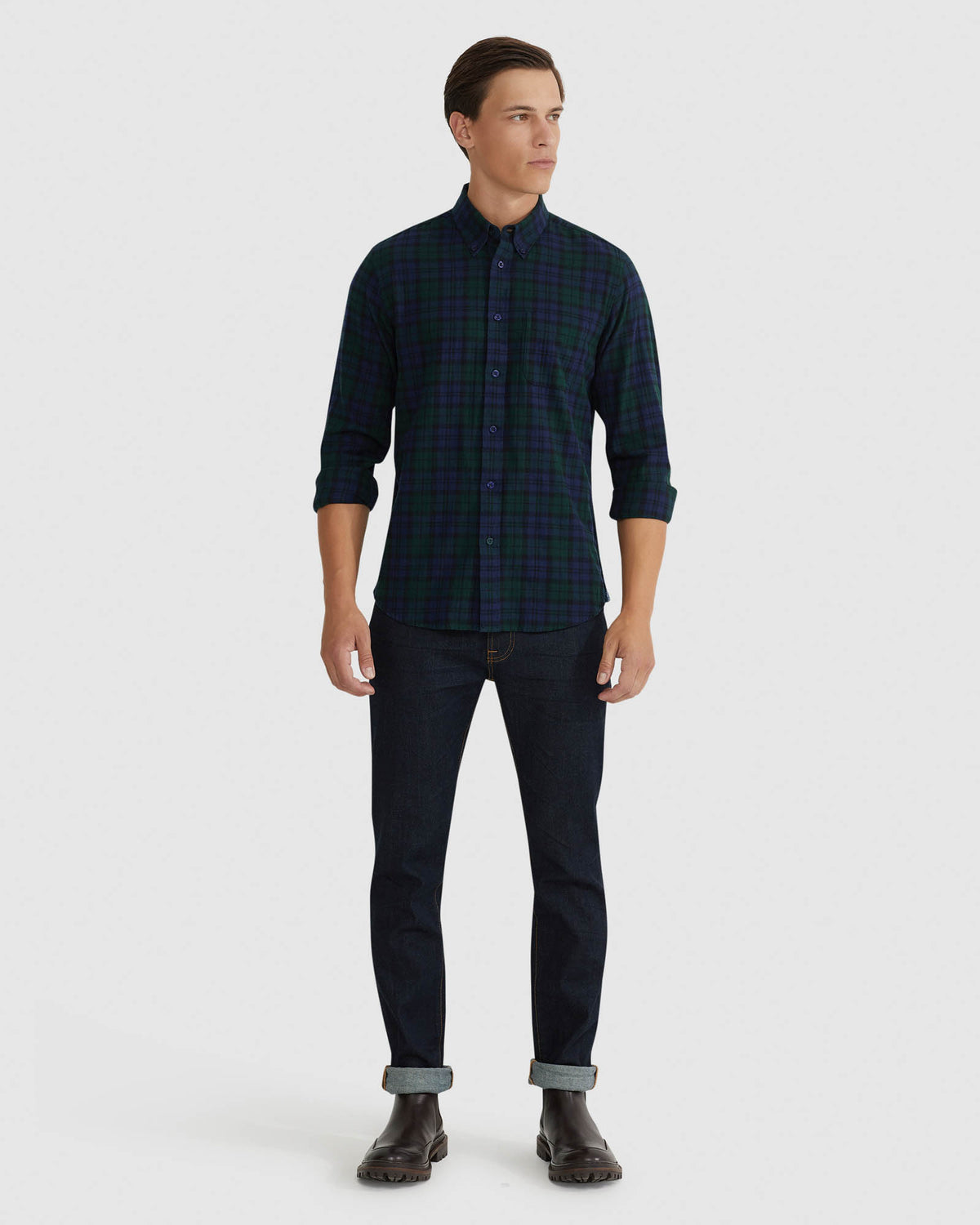 PORTLAND CHECK SHIRT MENS SHIRTS