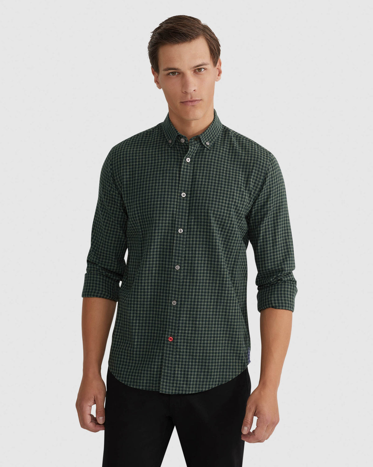 STRATTON SMALL CHECK SHIRT MENS SHIRTS