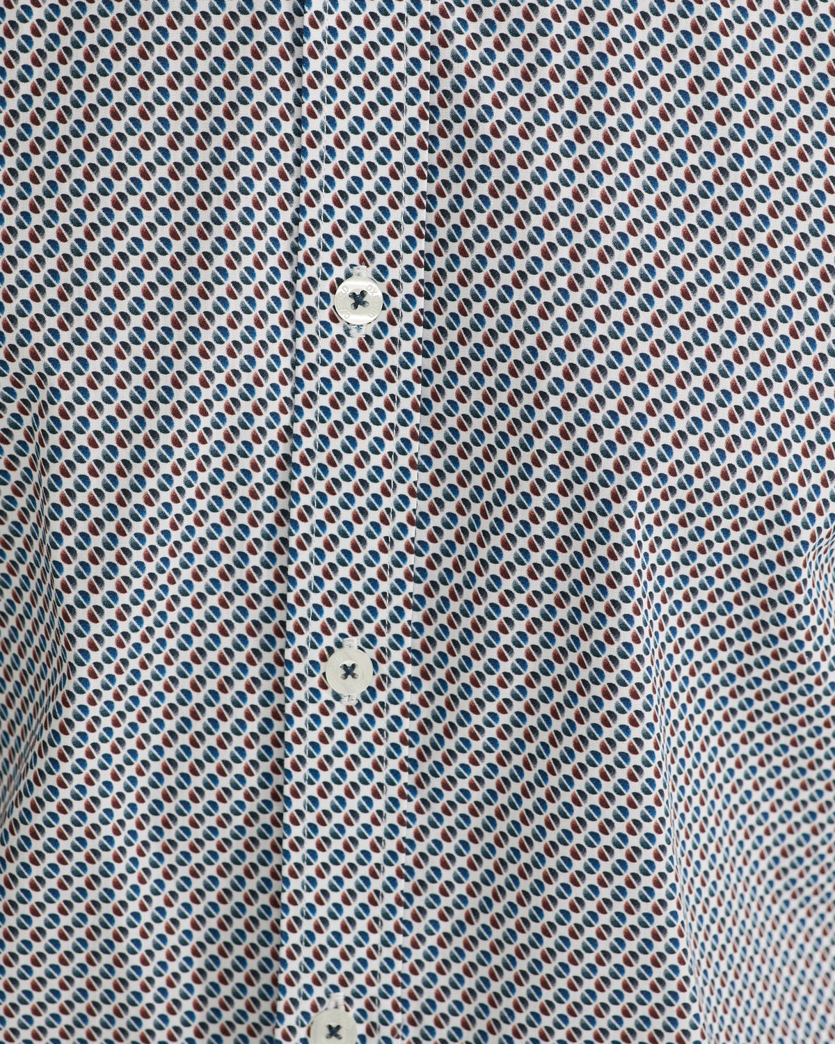 KENTON PRINTED COTTON SHIRT MENS SHIRTS