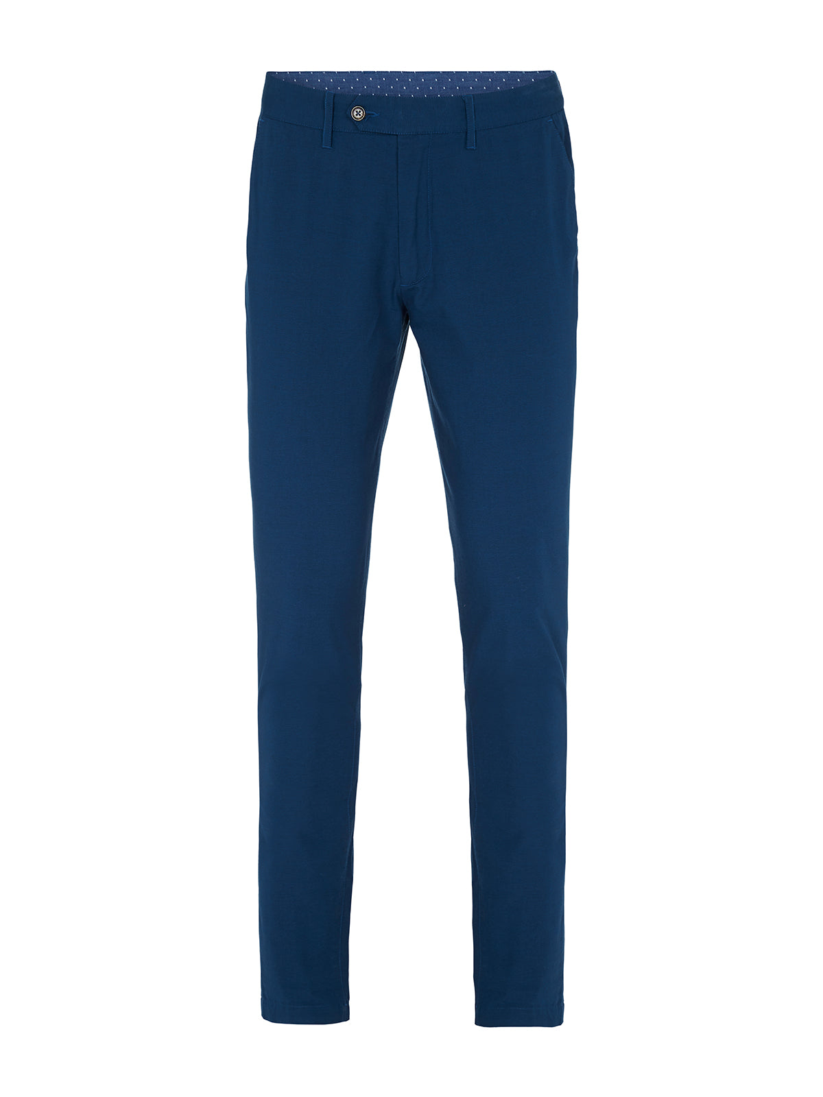 NARROW LEG TROUSERS BLUE MENS TROUSERS