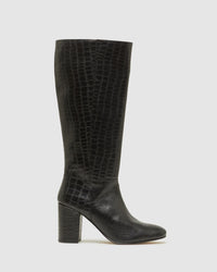 HAVEN LONG CROC BOOT WOMENS SHOES
