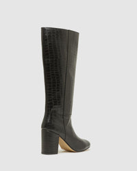 HAVEN LONG CROC BOOT WOMENS SHOES