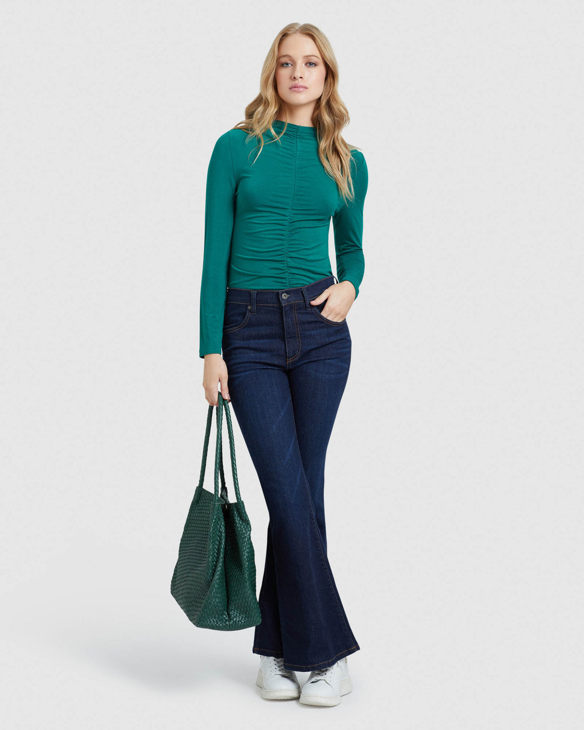 ELLIE LONG SLEEVE T-SHIRT WOMENS TOPS