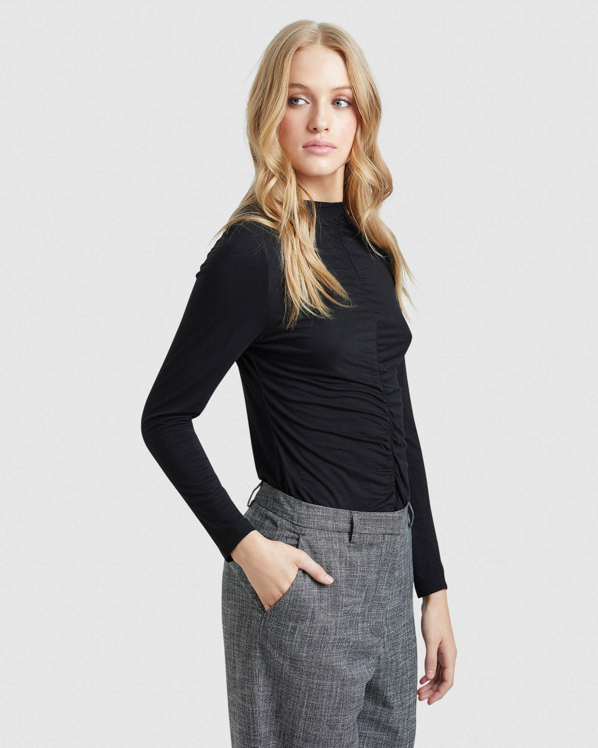 ELLIE LONG SLEEVE T-SHIRT WOMENS TOPS