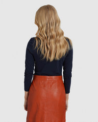 ELLIE LONG SLEEVE T-SHIRT WOMENS TOPS