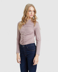 ELLIE LONG SLEEVE T-SHIRT WOMENS TOPS