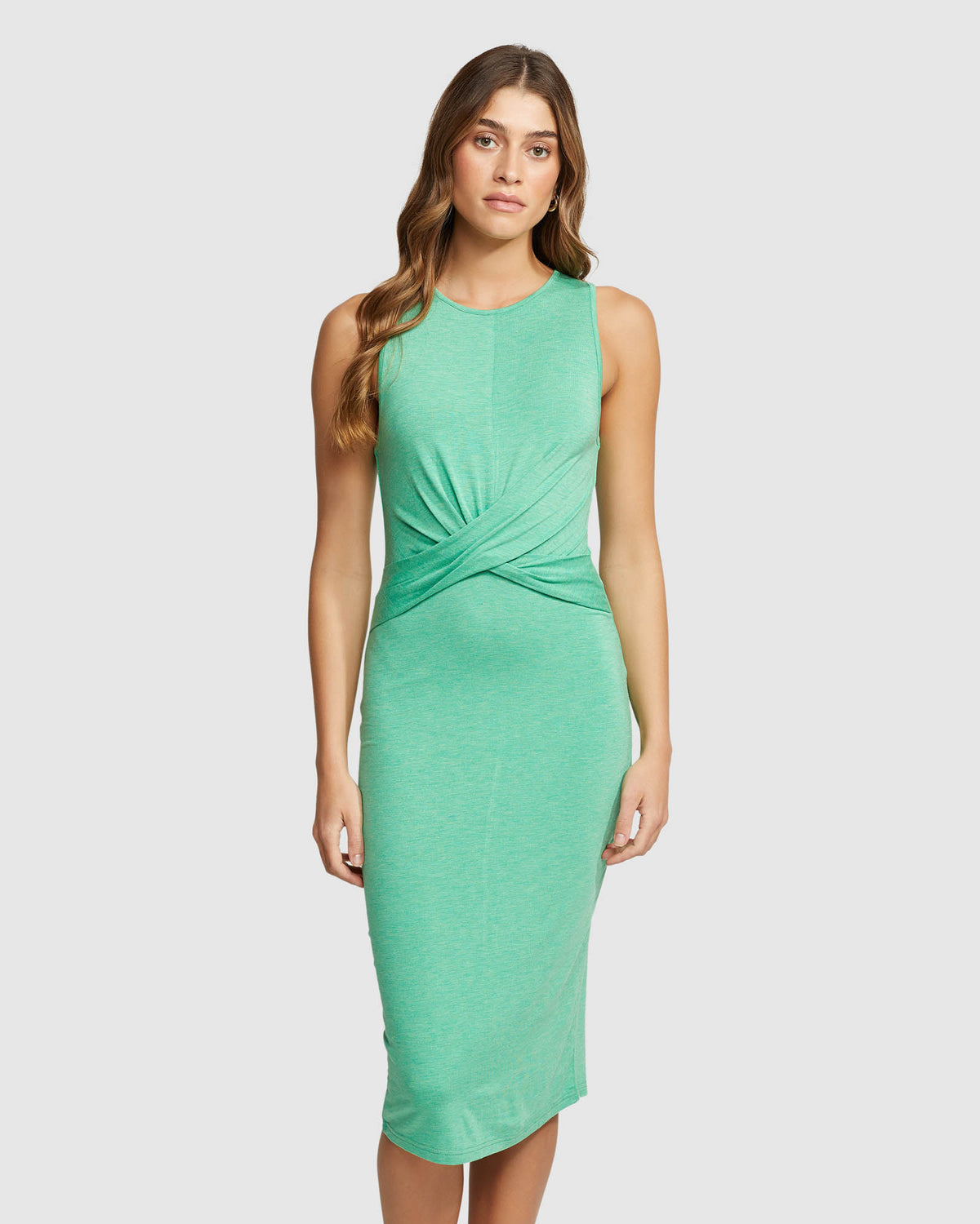 HOLLY SLEEVELESS KNIT DRESS WOMENS DRESSES