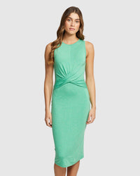 HOLLY SLEEVELESS KNIT DRESS WOMENS DRESSES