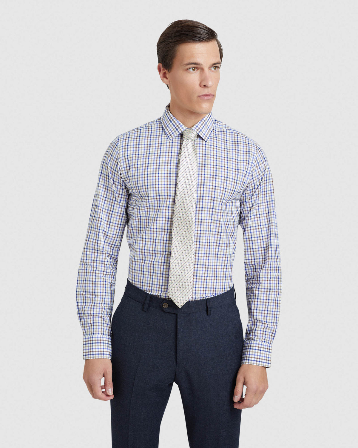 BECKTON LUXURY CHECKED SHIRT MENS SHIRTS