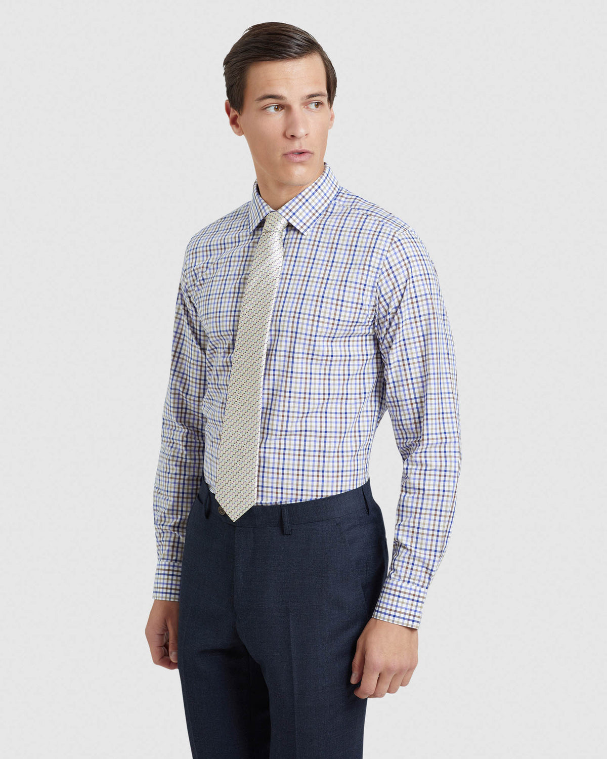 BECKTON LUXURY CHECKED SHIRT MENS SHIRTS