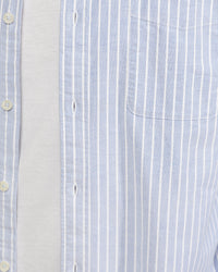 PORTLAND OXFORD WEAVE STRIPED SHIRT MENS SHIRTS