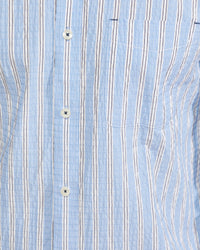 UXBRIDGE SEERSUCKER STRIPED SHIRT MENS SHIRTS