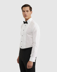 DINNER SHIRT WITH FRONT PLEATS MENS SHIRTS