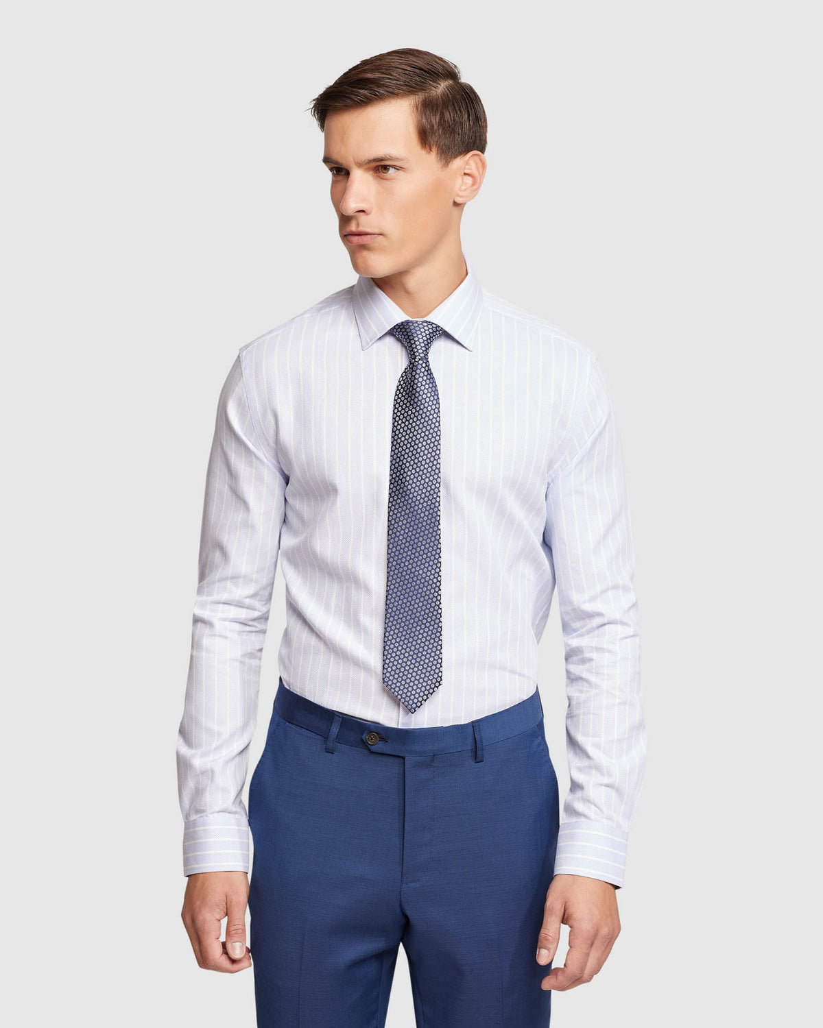 ISLINGTON REGULAR FIT STRIPED SHIRT MENS SHIRTS