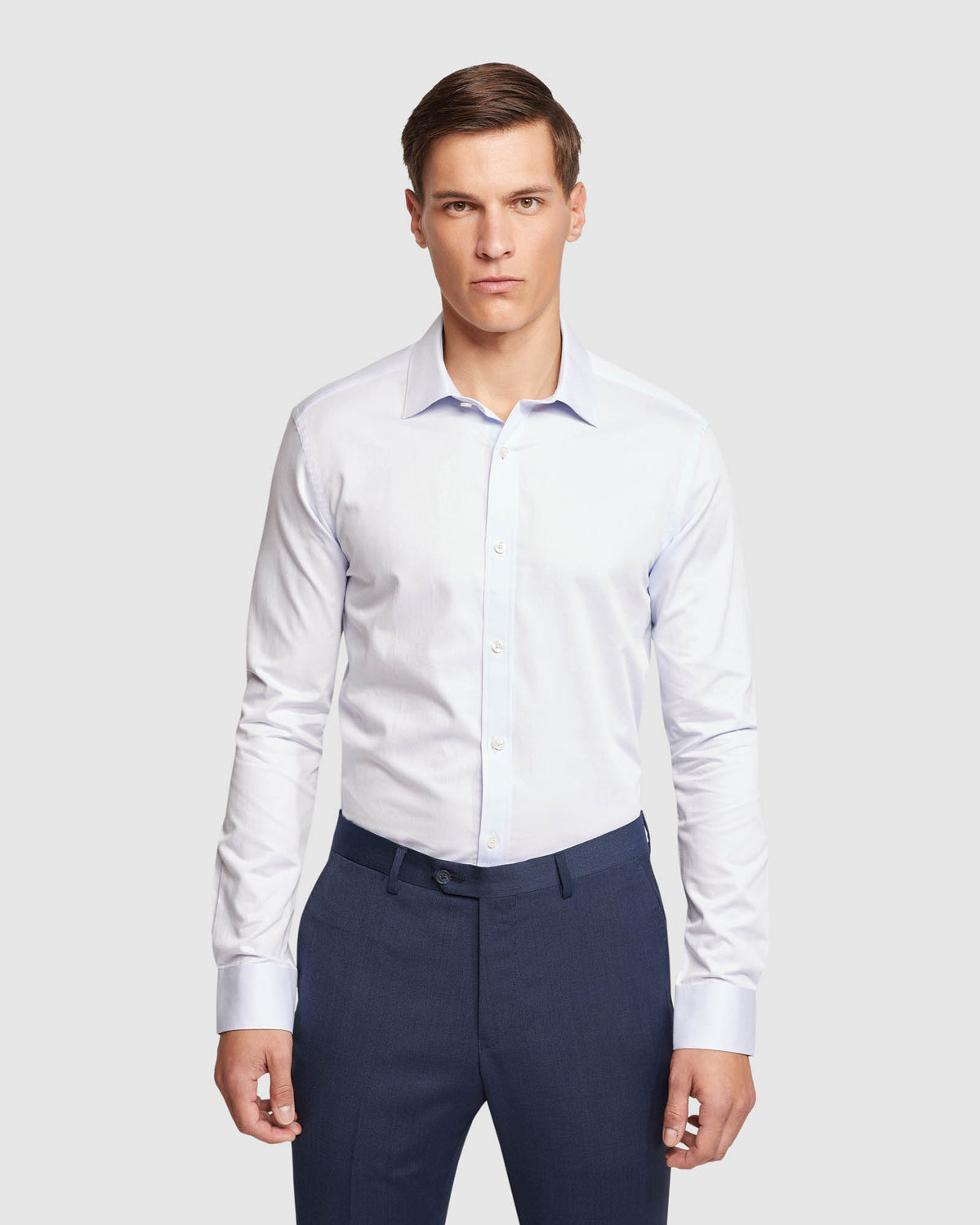 BECKTON DOBBY SHIRT MENS SHIRTS